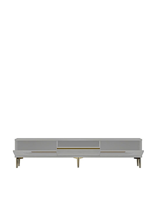 Έπιπλο Τηλεόρασης Χρυσό Μ180xΠ30xΥ41cm