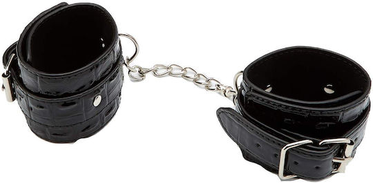 Chisa Novelties Behave! Surrender Ankle Restraints Cătușe în Culoare Negru