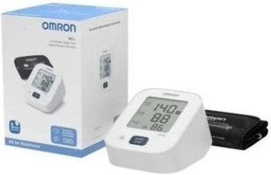 Digital Arm Blood Pressure Monitor White Omron M2+ Hem-7188-le