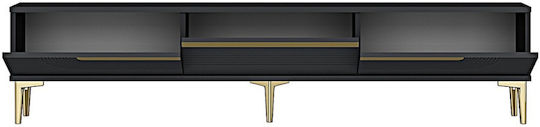 Gold TV Stand L180xD30xH41cm