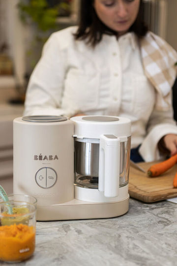 Beaba Babycook Neo Clay Baby Food Steamer with Integrated Blender 1.25lt