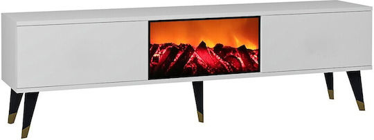 Stand TV Albastru L150xA30xÎ46cm