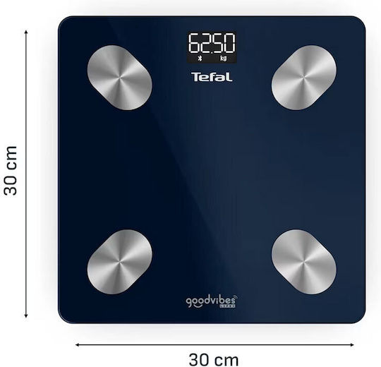 Tefal Smart Bathroom Scale 180kg with Bluetooth BM9720F0