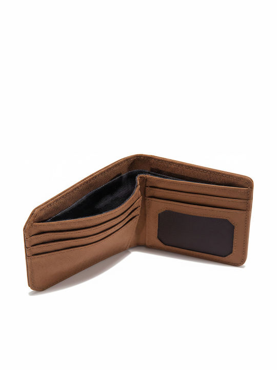 Nylon Duck Ανδρικό Πορτοφόλι με RFID Καφέ