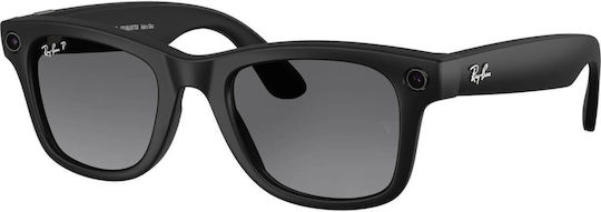 Ray Ban Meta Wayfarer Gen 2 Graphite Polarized Smart Glasses Black