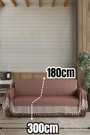 SteweHome SteweHome Dreisitzer-Sofa Wurf 180x300cm Bulndan