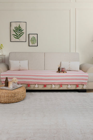 SteweHome Cuvertură Pentru Canapea De Fotoliu 115x201cm Pom Pom