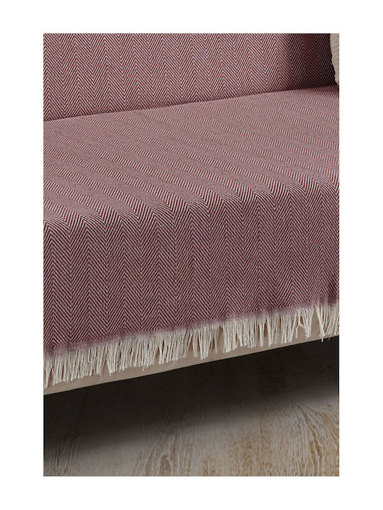 SteweHome Three-Seater Sofa Throw 180x300cm 100% Cotton