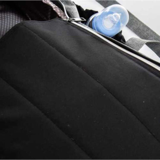 SteweHome Shoulder/Hand Diaper Bag Black 30cm