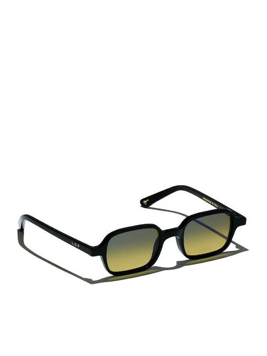 Marrakech Unisex Γυαλιά Ηλίου με Κοκκάλινο Σκελετό Black Yellow