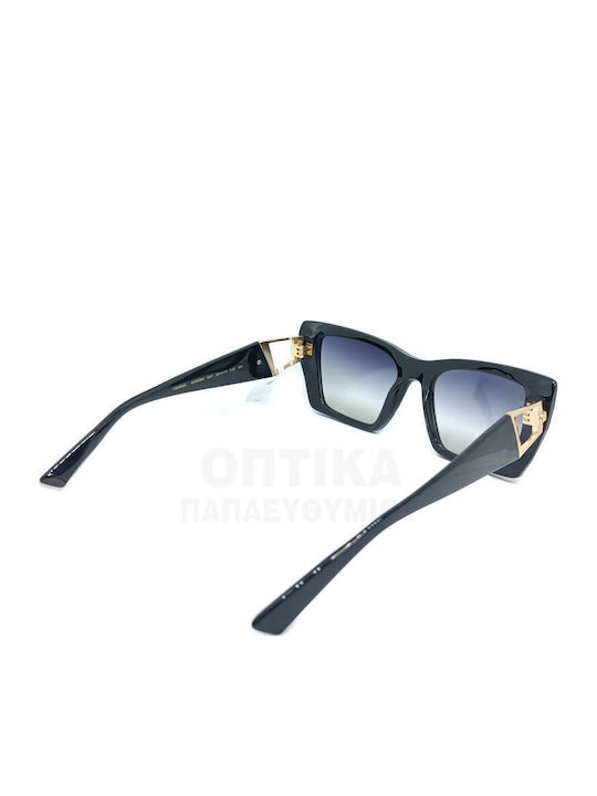 Ana Hickmann Women's Sunglasses with Black Plastic Frame and Gray Gradient Lens AH9395 A01