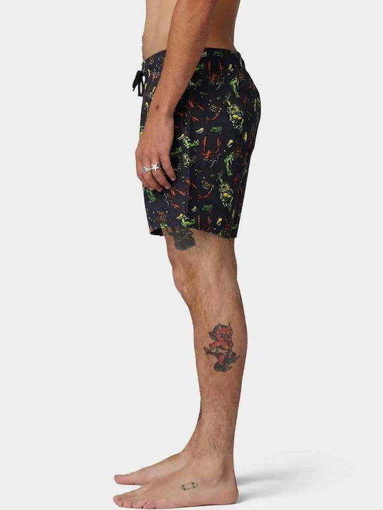 Costum De Baie Bărbați Pantaloni Scurți Negru