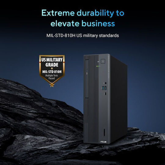 Asus ExpertCenter P500 SFF SFF Настолен Компютър (5-210H/16GB DDR5/512GB SSD/W11 Pro)
