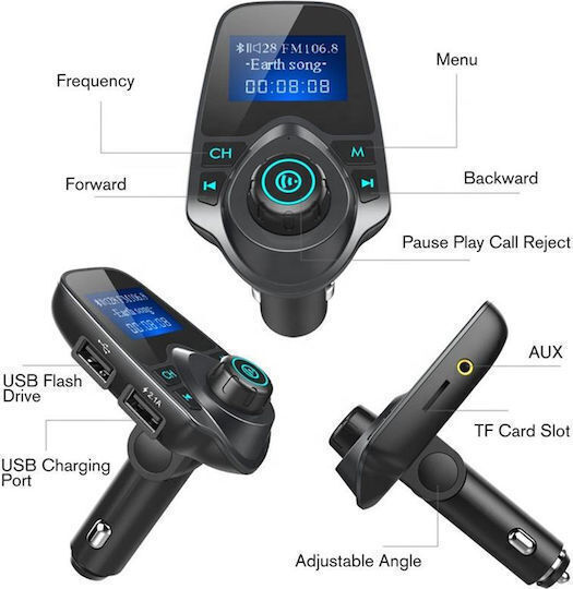 SPV FM Transmitter Car with USB