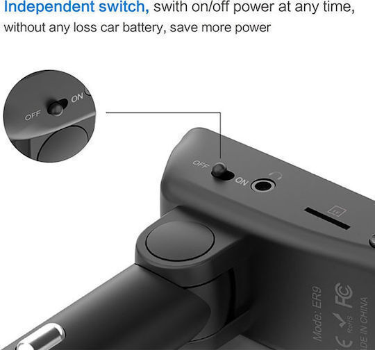 SPV FM Transmitter Car with Bluetooth USB