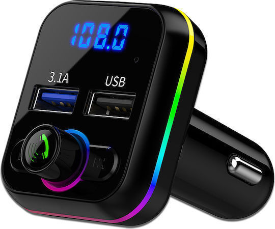 SPV FM Transmitter Car with Bluetooth USB