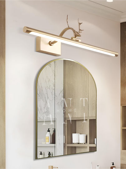 SteweHome STE-021168-V42371-130330 Καθρέπτης από MDF 100x60cm Χρυσός SteweHome STE-021168-V42371-130330 Καθρέπτης από MDF 100x60cm Χρυσός