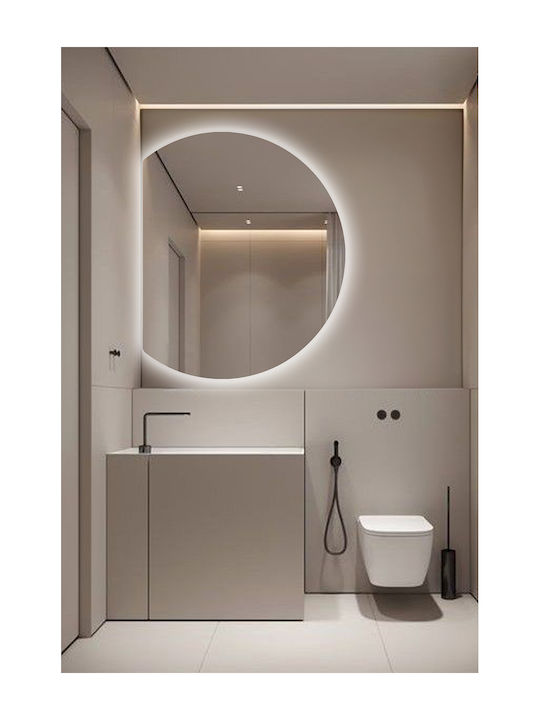 SteweHome Bathroom Mirror Led 65x70cm White