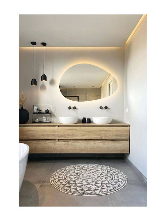 SteweHome Bathroom Mirror 35x55cm Yellow