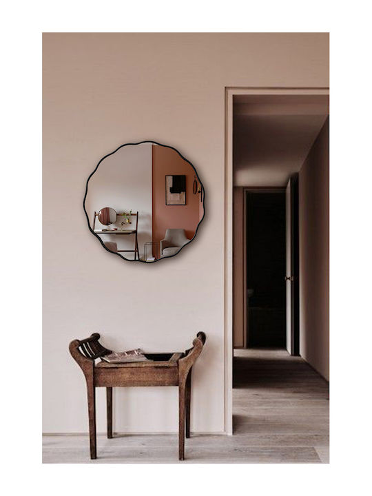 SteweHome Καθρέπτης Μπάνιου 80x80cm Γκρι