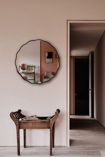 SteweHome Bathroom Mirror 80x80cm Gray