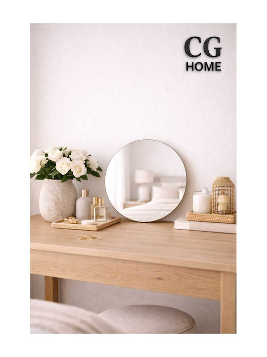 SteweHome Кръгло Огледало За Баня 45x45см