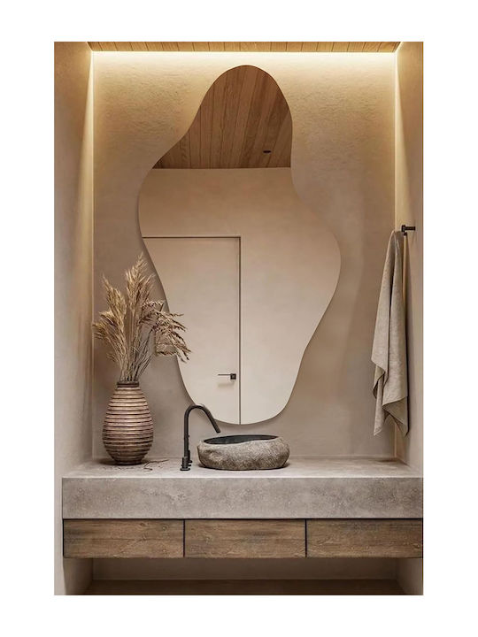 SteweHome Oglindă De Baie Lumini LED 30x60cm Albă