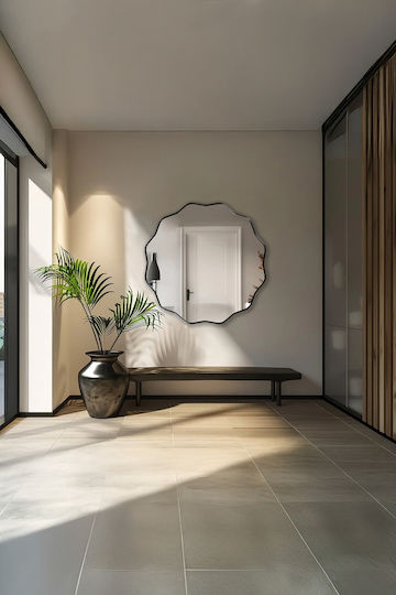 SteweHome STE-009843-V25675-129678 Καθρέπτης από Μέταλλο 50x50cm Μπρονζέ SteweHome STE-009843-V25675-129678 Καθρέπτης από Μέταλλο 50x50cm Μπρονζέ