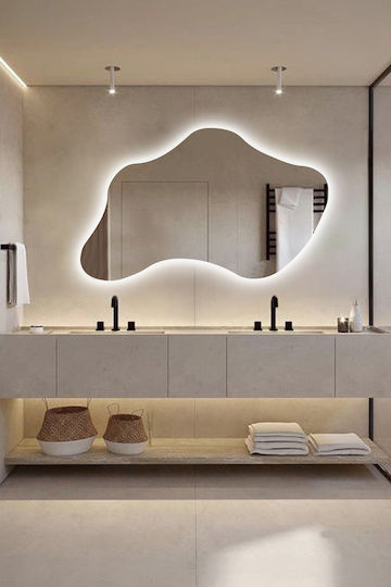 SteweHome SteweHome Led Badezimmerspiegel 94x150cm Weiß