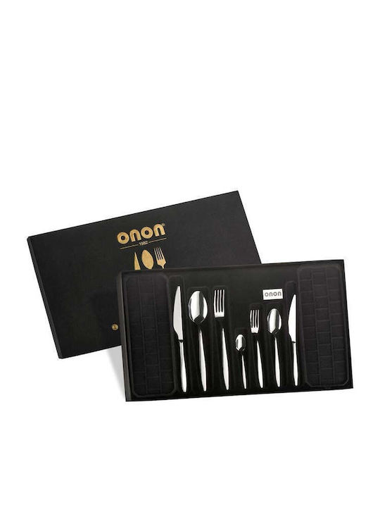 SteweHome Cutlery Set Stainless Steel Silver 72 Pieces
