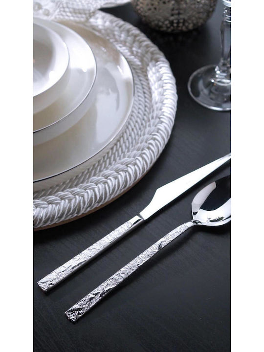 SteweHome Cutlery Set Stainless Steel Silver 72 Pieces