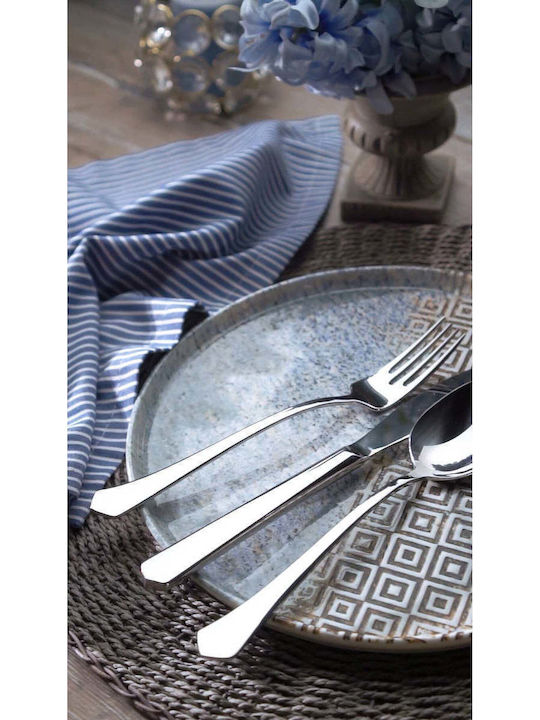 SteweHome Cutlery Set Stainless Steel Silver 60 Pieces