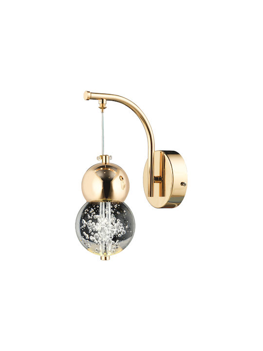 SteweHome Lampa de Perete Modernă cu Soclu E27 Aurie