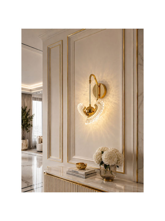 SteweHome Wall Lamp LED Gold
