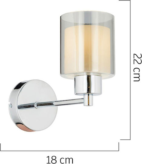 SteweHome Φωτιστικό Τοίχου Λευκό SteweHome Φωτιστικό Τοίχου Λευκό
