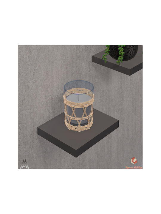 Wall Shelf Grey 15x13.5x18cm