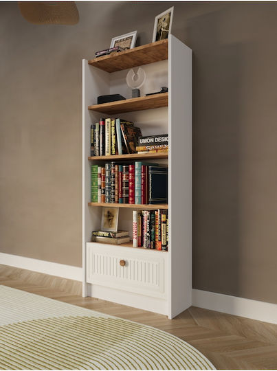 Bibliothek Beige 60x22x151cm STE-019404-V36934 Bibliothek Beige 60x22x151cm STE-019404-V36934