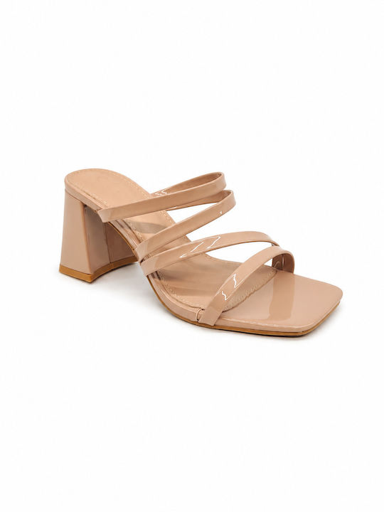 Patent Leather Pink Sandals