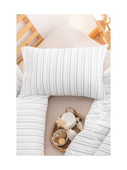 SteweHome Set White Pillowcases 50x70cm