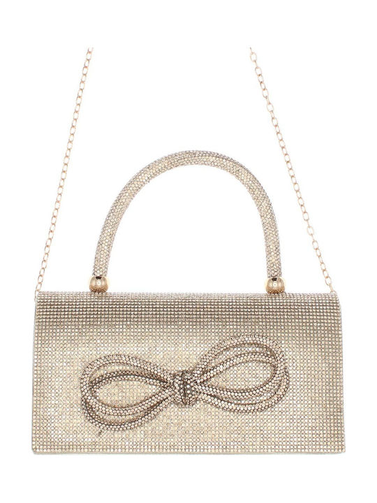 Women's Gold Shoulder Bag