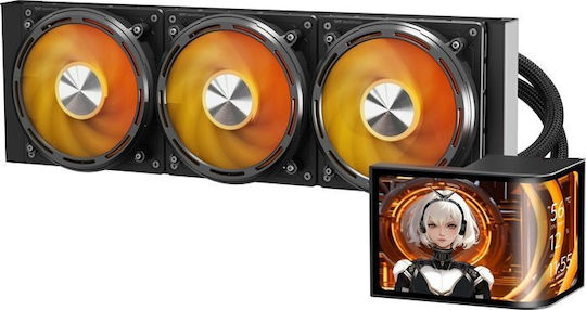 Darkflash UV360 Υδρόψυξη AIO CPU με 3 Ανεμιστήρες 120mm και ARGB Φωτισμό