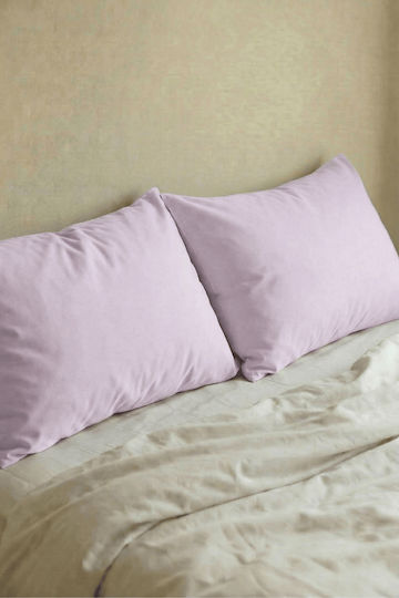 SteweHome Set Lilac Pillowcases 50x70cm