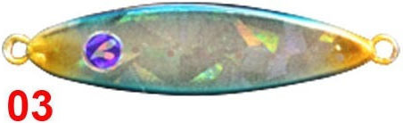 Blue Blue Künstlicher Köder Schieberegler No9 3g Hellblau
