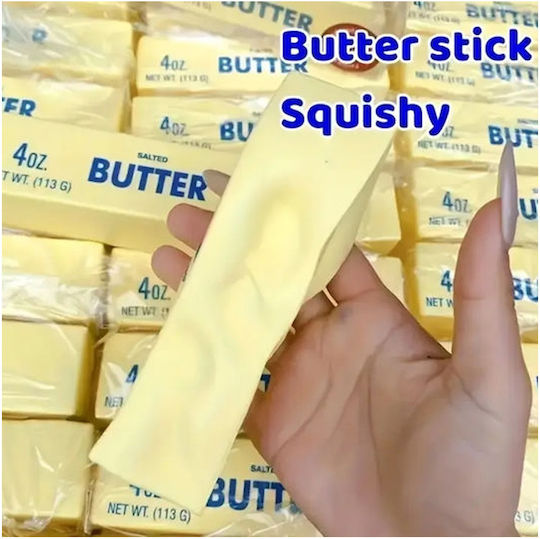 Toy Squishy Butter Αφρώδες Πολύχρωμο