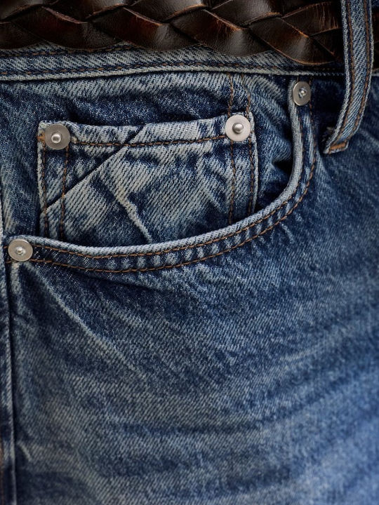 Herren Shorts Denim Blau