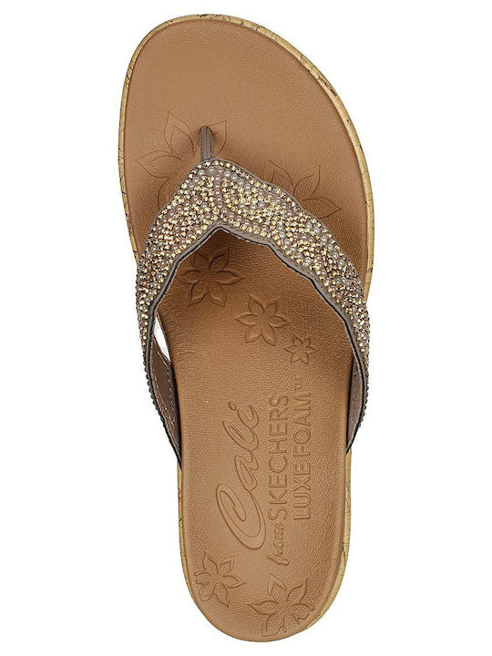 Beverleecharming Pearl Platforme De Vară Pentru Femei Bej