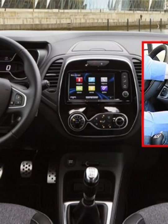Carmedia Car Audio System for Renault Captur 2013-2019 with Clima Bluetooth USB WiFi GPS Apple CarPlay Android Auto with 9" Touch Screen