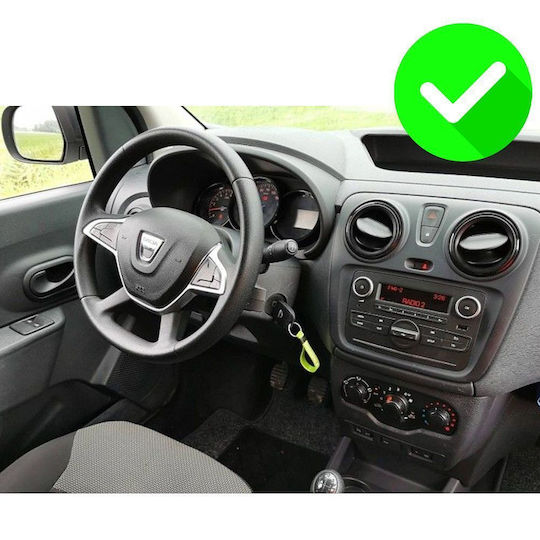 Carmedia Car Audio System for Dacia Dokker 2012 Bluetooth USB WiFi GPS Apple CarPlay Android Auto with 9" Touch Screen