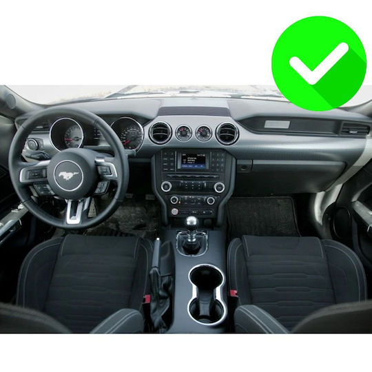 Carmedia Ηχοσύστημα Αυτοκινήτου για Ford Mustang 2015-2020 (Bluetooth/USB/WiFi/GPS/Apple-Carplay/Android-Auto) με Οθόνη Αφής 9"