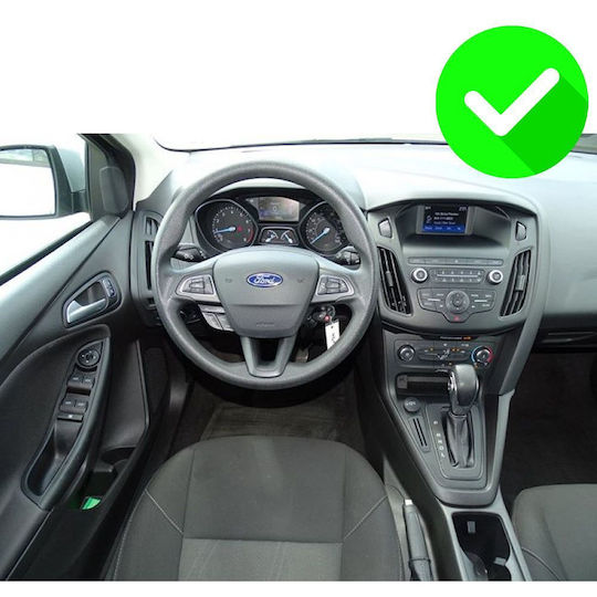 Carmedia Ηχοσύστημα Αυτοκινήτου για Ford Focus 2011-2018 (Bluetooth/USB/WiFi/GPS/Apple-Carplay/Android-Auto) με Οθόνη Αφής 9"